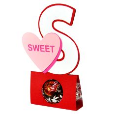 S Valentine – Sweet - Alphabet Letter Candy Holder