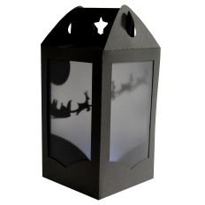 Santa’s Sleigh Layered Lantern