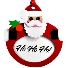 Santa – Shadow Box Ornament/Tag