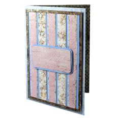 Separated Strips with Label – 5x7” Card Blank
