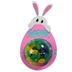 Shy Easter Bunny - Candy Dome Card