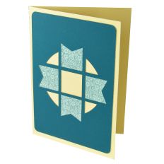 Star Quilt - Layered Stencil Card