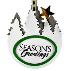 Winter Trees – Shadow Box Ornament/Tag