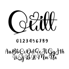 Quilt Handwritten Font