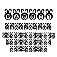 Rabbit Font
