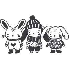 Bunny Trio