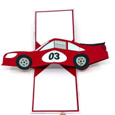 Race Twist and Pop Card