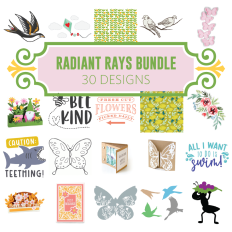 Radiant Rays Design Bundle (30 designs)