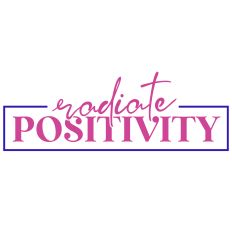 Radiate Positivity SVG Quote