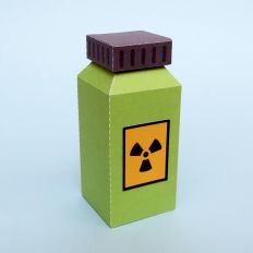 Radioactivity Bottle Box - Large