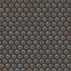 Gray and Gold Foiled Basketball Background