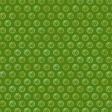 Green and Gold Foiled Basketball Background