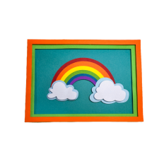 Rainbow & Clouds Greeting Card