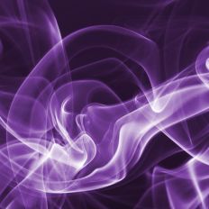 Purple Smoke Dark Background Pattern