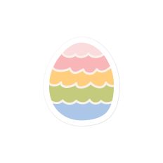 Rainbow Easter Egg
