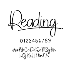 Reading Font