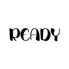 Ready Handwritten Font