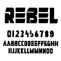 Rebel Font