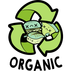 recycle organic symbol