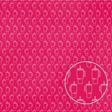 Red Teacher Cup Background Pattern