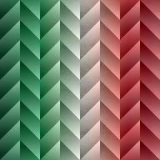 red and green chevron pattern