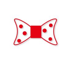 Polka Dot Bow Cut File
