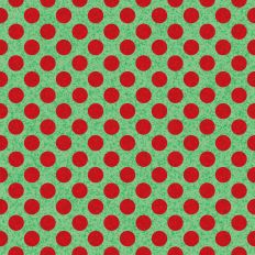 red dots on green