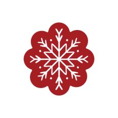 Red Snow Flower
