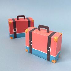 Red Suitcase Box