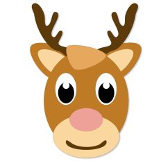 Christmas Reindeer, Nosed