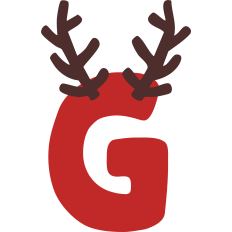 Reindeer G Monogram