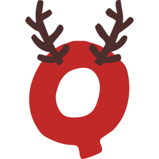 Reindeer Q Monogram