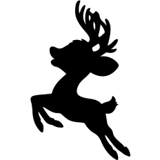 reindeer silhouette
