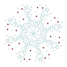 Rejoice Mandala Design - Snowflake Design