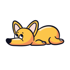 Relaxing Corgi Dog
