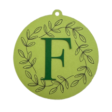 Sketched Wreath Gift Tag