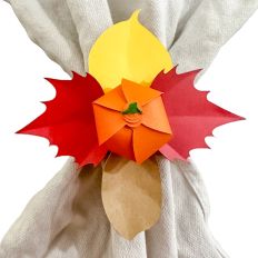 Mini Pumpkin Napkin Ring