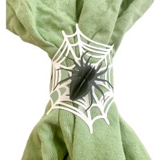 Spider Web and Spider Napkin RIng