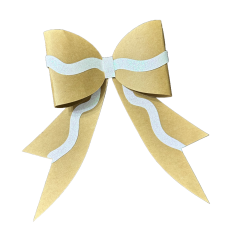 Gingerbread Christmas Bow