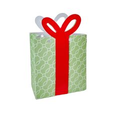 Present Gift Bag, Christmas Gift Bag