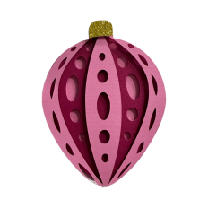 Striped Layered Paper Ornament