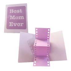 Pop Up Photo Card for Moms, Mother's Day Card
