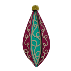 Vintage Layered Paper Ornament