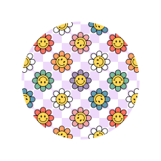Flower Coaster Sublimation Designs | Car Coaster Sublimation Designs