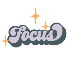 Focus - Retro Style Word of The Year