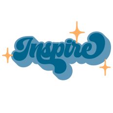 inspire - Retro Style Word of The Year
