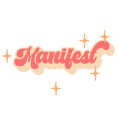 Manifest - Retro Style Word of The Year