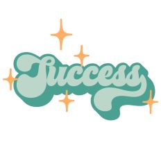 Success - Retro Style Word of The Year