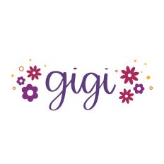 Gigi with Retro Flowers