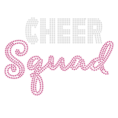 Cheer Squad Rhinestone Bling